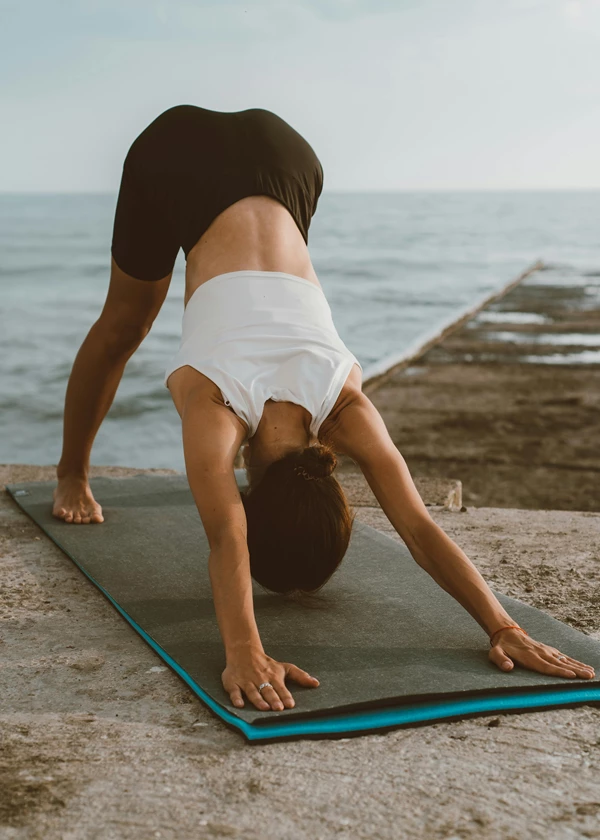Kitesurfing and yoga