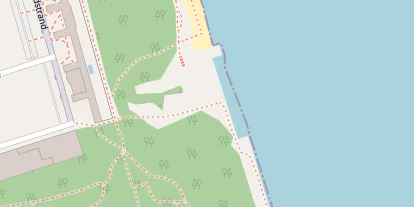 Kitespot auf Satellitenbild