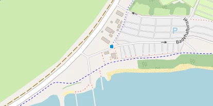 Kiteschule auf Satellitenbild