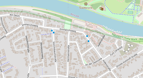 Kiteschule auf Satellitenbild