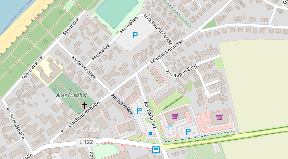 Kiteschule auf Satellitenbild