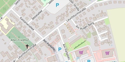 Kiteschule auf Satellitenbild
