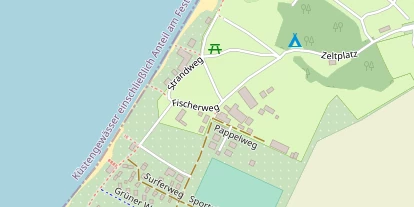 Kiteschule auf Satellitenbild