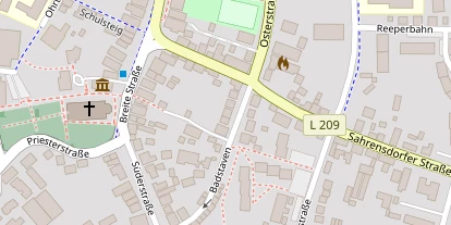 Kiteschule auf Satellitenbild