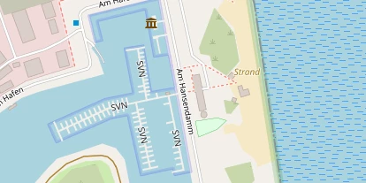 Kiteschule auf Satellitenbild