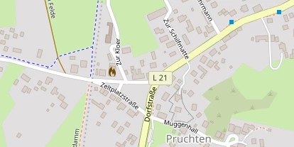 Kiteschule auf Satellitenbild