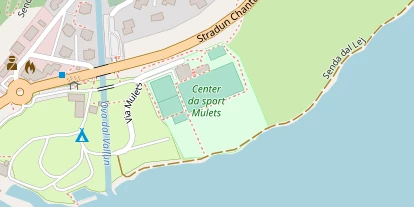 Kitespot auf Satellitenbild
