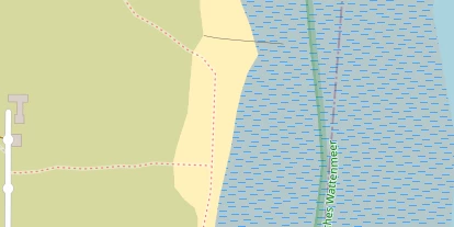 Kitespot auf Satellitenbild