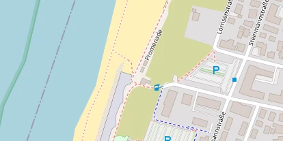 Kiteschule auf Satellitenbild