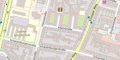 Kiteshop & Service auf Satellitenbild