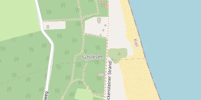 Kiteschule auf Satellitenbild