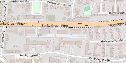 Kiteshop & Service auf Satellitenbild