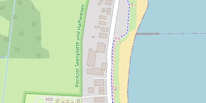 Kiteschule auf Satellitenbild