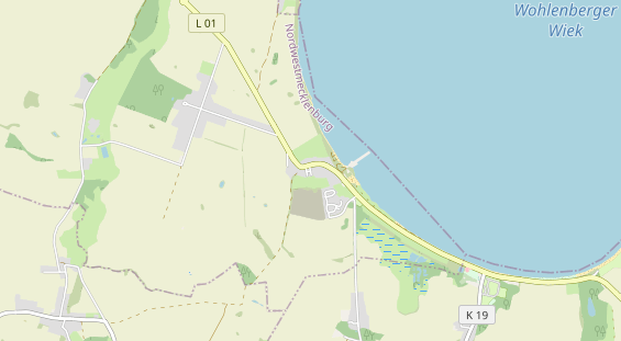 Kiteschule auf Karte