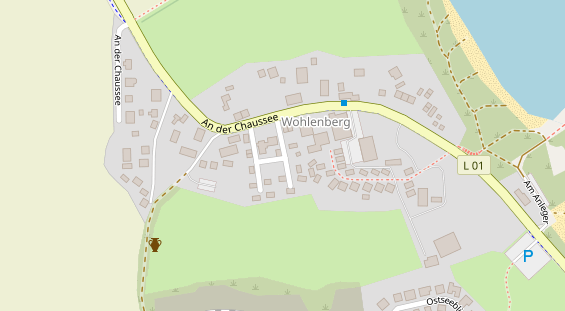 Kiteschule auf Satellitenbild