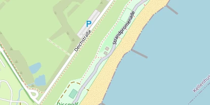 Kiteschule auf Satellitenbild