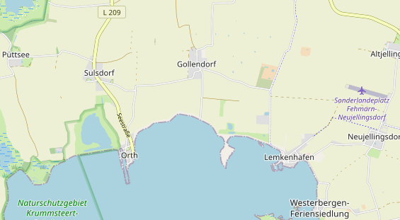 Kiteschule auf Karte