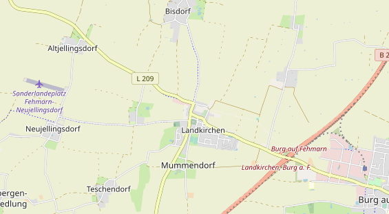 Kiteschule auf Karte