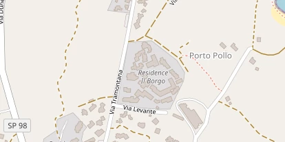 Kiteschule auf Satellitenbild