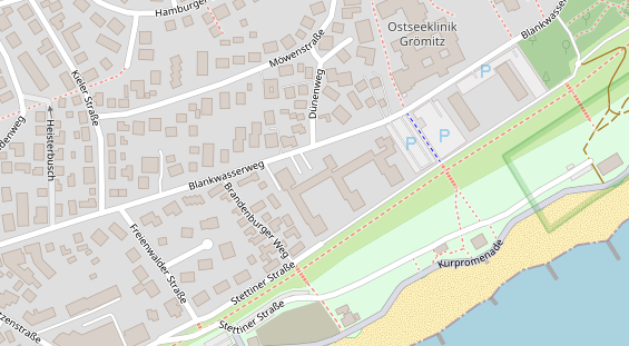 Kiteschule auf Satellitenbild