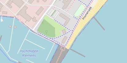 Kiteschule auf Satellitenbild