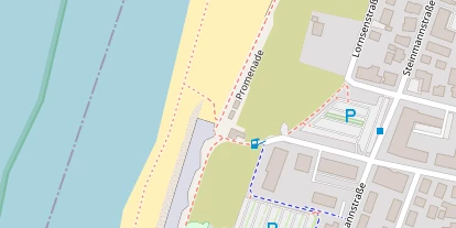 Kiteschule auf Satellitenbild