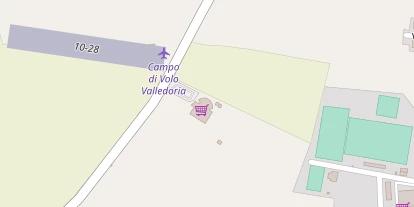 Kiteschule auf Satellitenbild