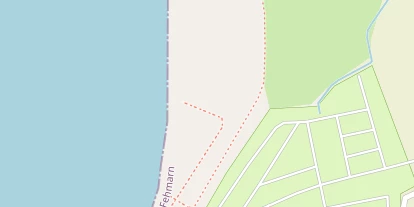 Kitespot auf Satellitenbild