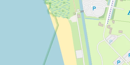 Kitespot auf Satellitenbild