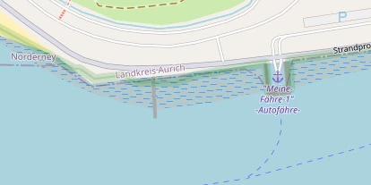 Kitespot auf Satellitenbild
