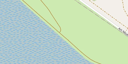 Kitespot auf Satellitenbild