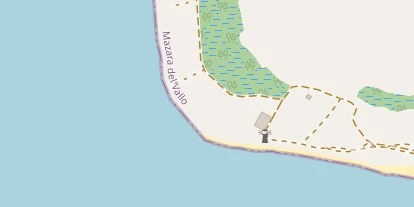 Kitespot auf Satellitenbild