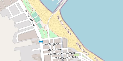 Kitespot auf Satellitenbild