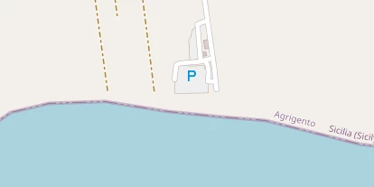 Kiteschule auf Satellitenbild