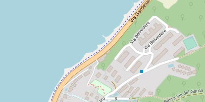 Kitespot auf Satellitenbild