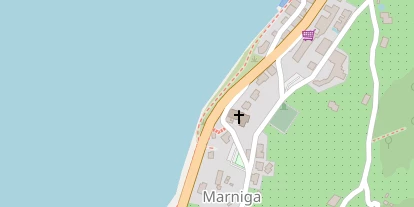 Kitespot auf Satellitenbild