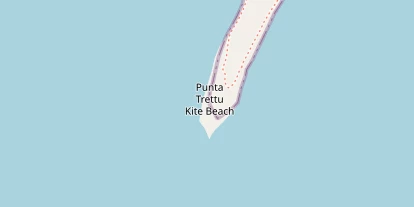 Kitespot auf Satellitenbild