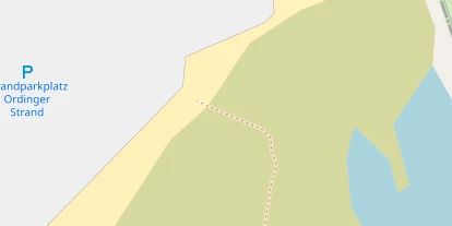 Kitespot auf Satellitenbild
