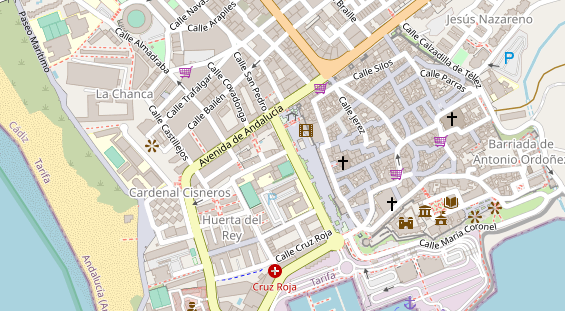 Kiteschule auf Satellitenbild