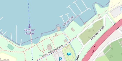 Kiteschule auf Satellitenbild