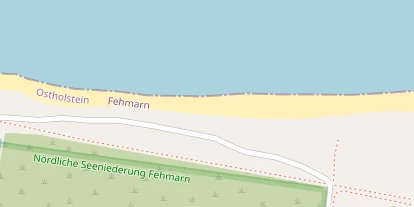 Kitespot auf Satellitenbild