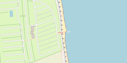 Kitespot auf Satellitenbild