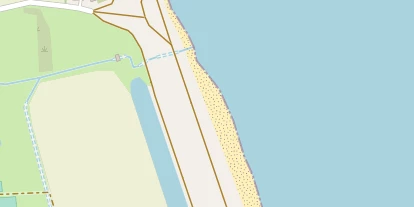 Kitespot auf Satellitenbild