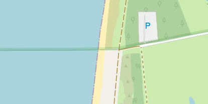 Kitespot auf Satellitenbild