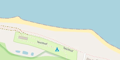 Kitespot auf Satellitenbild