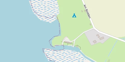 Kitespot auf Satellitenbild
