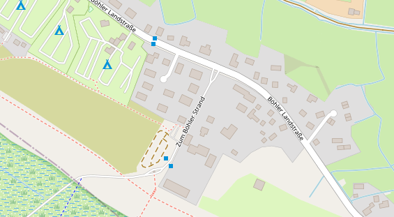 Kiteschule auf Satellitenbild