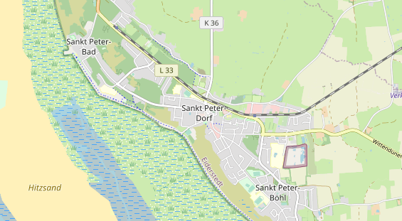 Kiteschule auf Karte