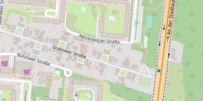 Kiteschule auf Satellitenbild