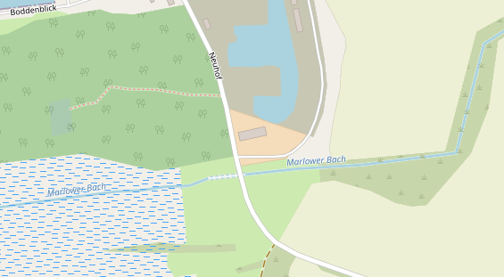 Kiteschule auf Satellitenbild